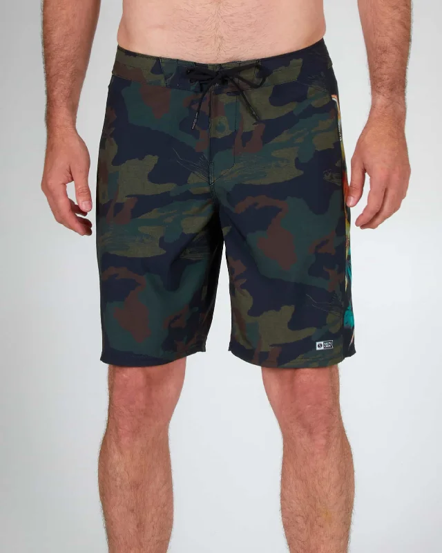 Comfy knit shorts for indoor relaxation -Ascent Boardshort - Camo