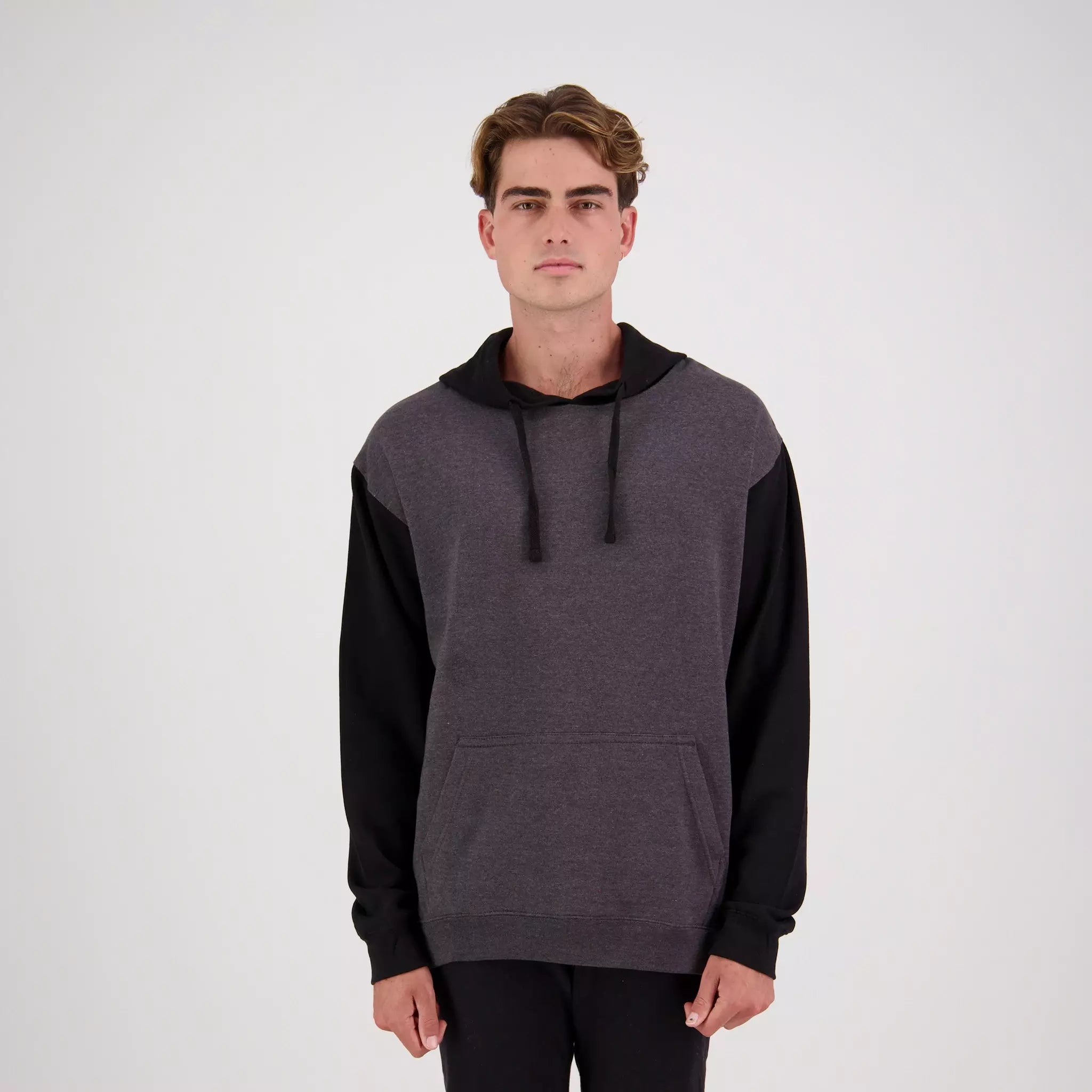 Trendy hoodie for casual street fashion -CPH Cloke Contrast Coloured Sleeve Hoodie