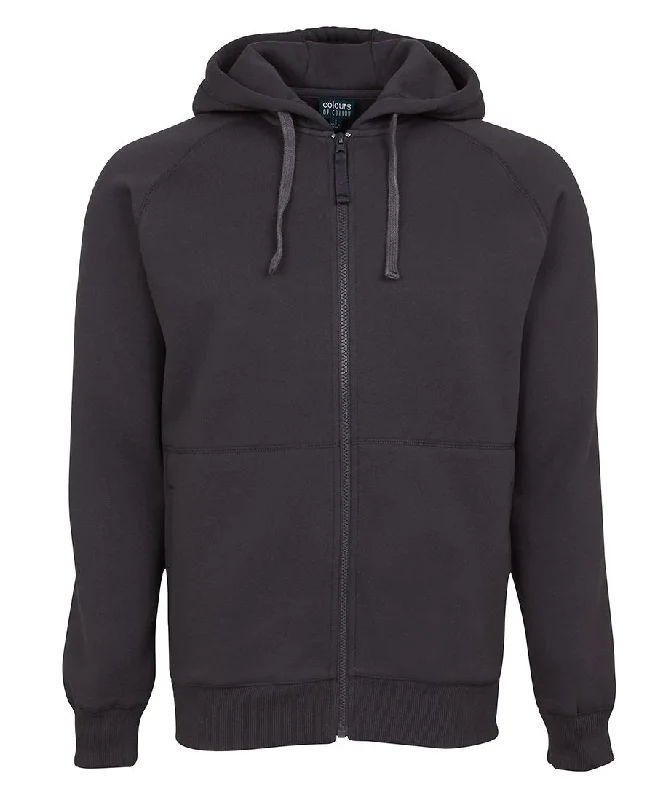 Classic hoodie for a cool casual style -S3FH C OF C FULL ZIP FLEECY HOODIE