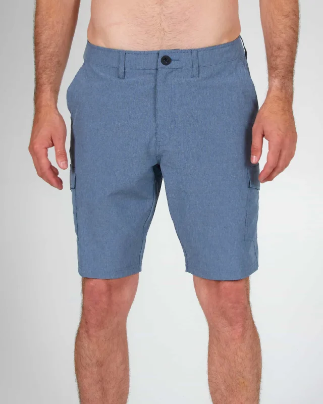 Trendy beach shorts for warm weather fun -Drifter 2 Cargo Hybrid - Navy