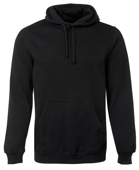 Comfortable hoodie for an athletic look -3FH JB's Fleecy Hoodie Black Plus Size