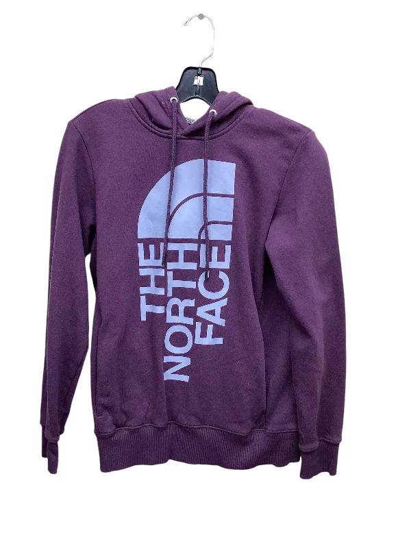 Comfy sweatshirt for casual outings -Sweatshirt Hoodie By The North Face In Purple, Size: S