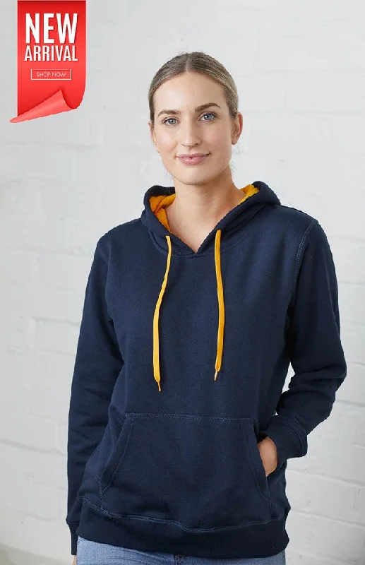 Classic hoodie with a simple and clean design -HP03 CF Crew Contrast Adults Hoodie