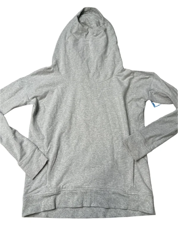 Cozy pullover sweatshirt for cool evenings -Athletic Sweatshirt Collar By Lululemon In Grey, Size: 8