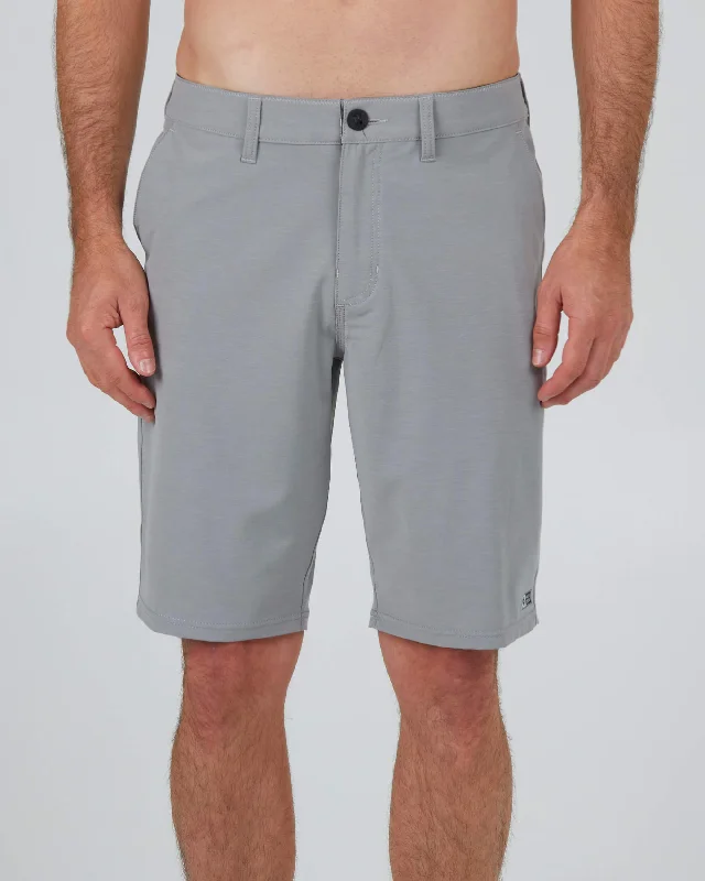 Relaxed running shorts for gym and training -Drifter 2 Solid Hybrid Short - Grey