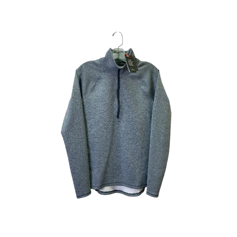 Cozy sweatshirt for all-day comfort -Athletic Sweatshirt Collar By Under Armour In Grey, Size:M