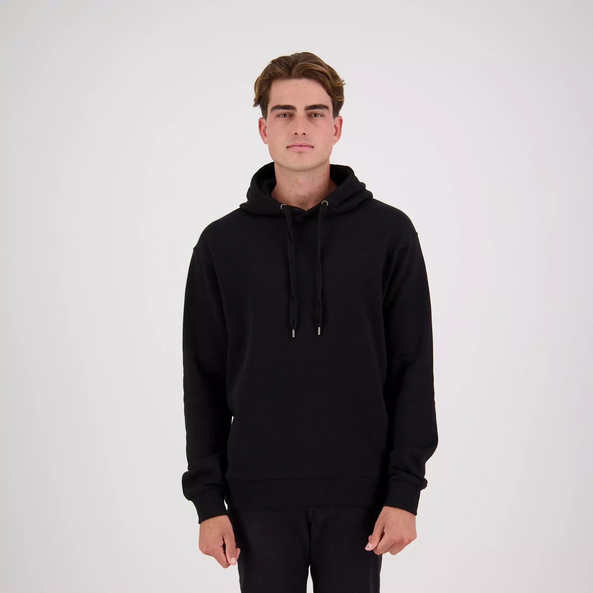 Classic hoodie for an everyday go-to -PRH cloke Pocketless Printer Hoodie