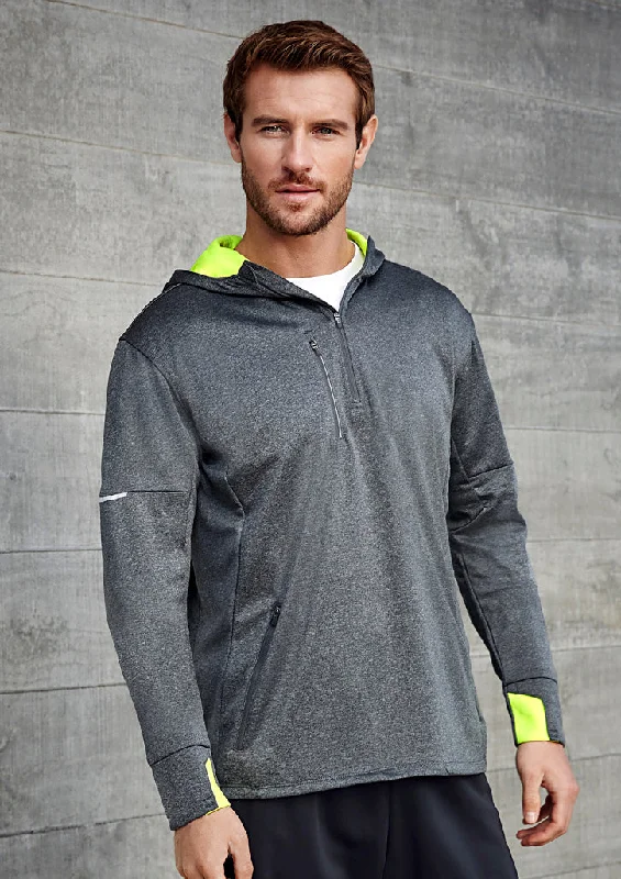 Comfortable hoodie for lounging in style -SW635M BizCollection Men's Pace Hoodie