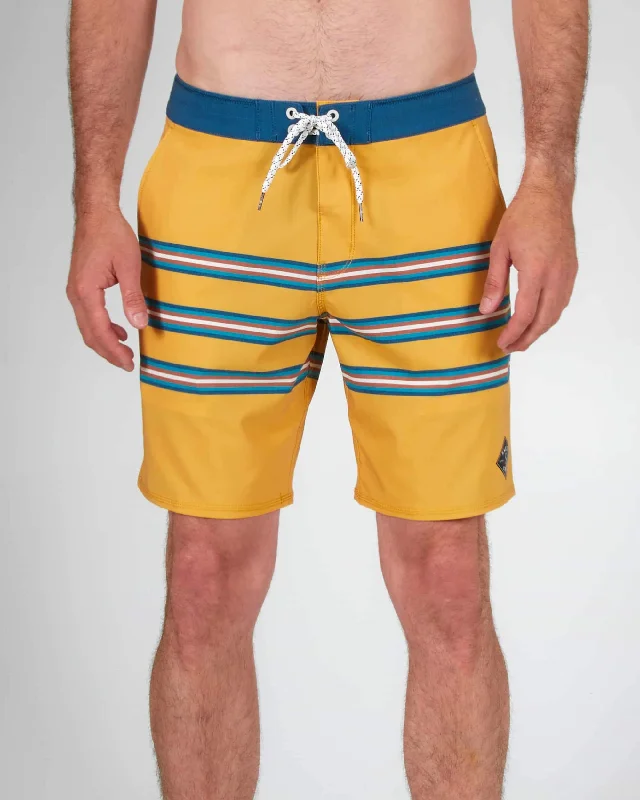 Trendy stripe shorts for casual outfits -Shorebreak Boardshort - Mango