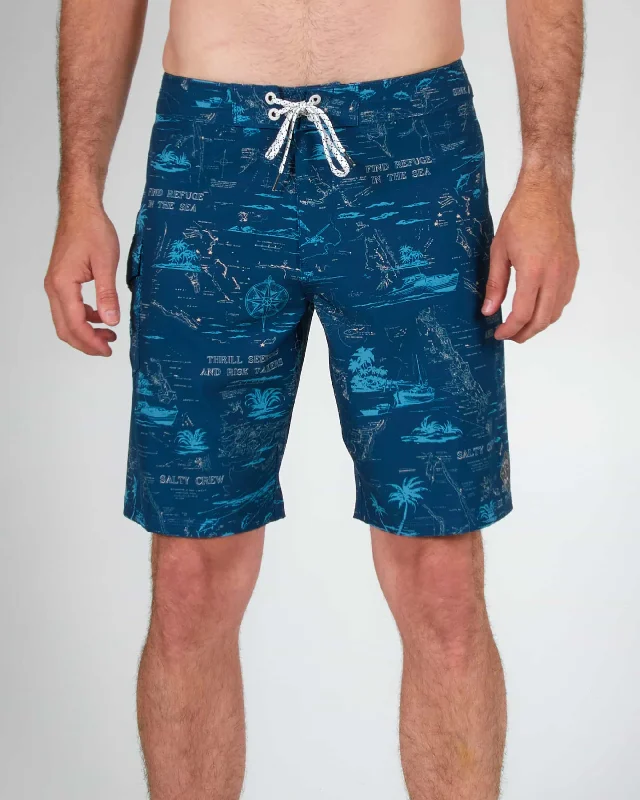 Comfortable sport shorts for every day -Lowtide Boardshort - Navy