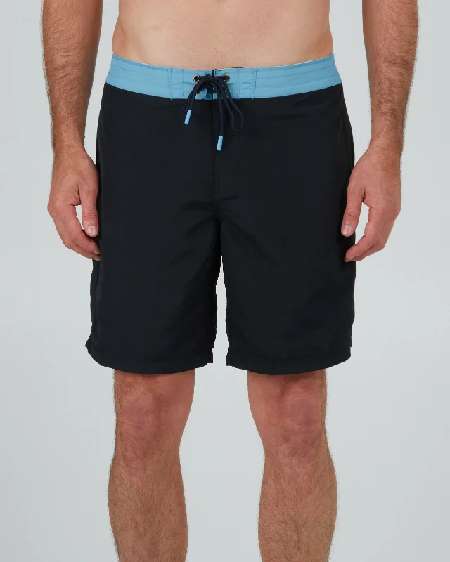 Cool denim shorts for casual style -CLUBHOUSE BOARDSHORT - Black