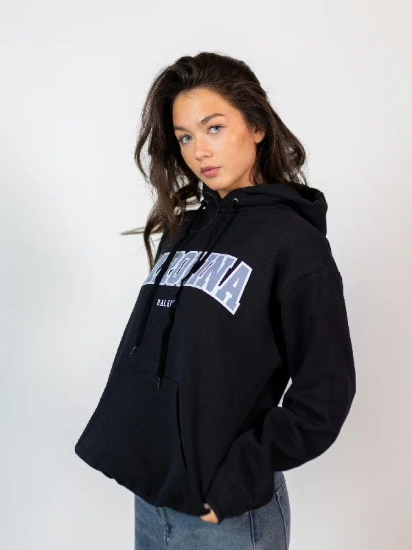 Graphic hoodie for unique outfits -CAROLINA HOODIE - SORT