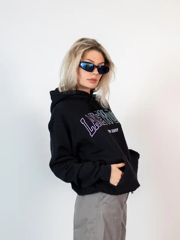 Classic hoodie for cold weather layering -LAKEWOOD HOODIE - SORT