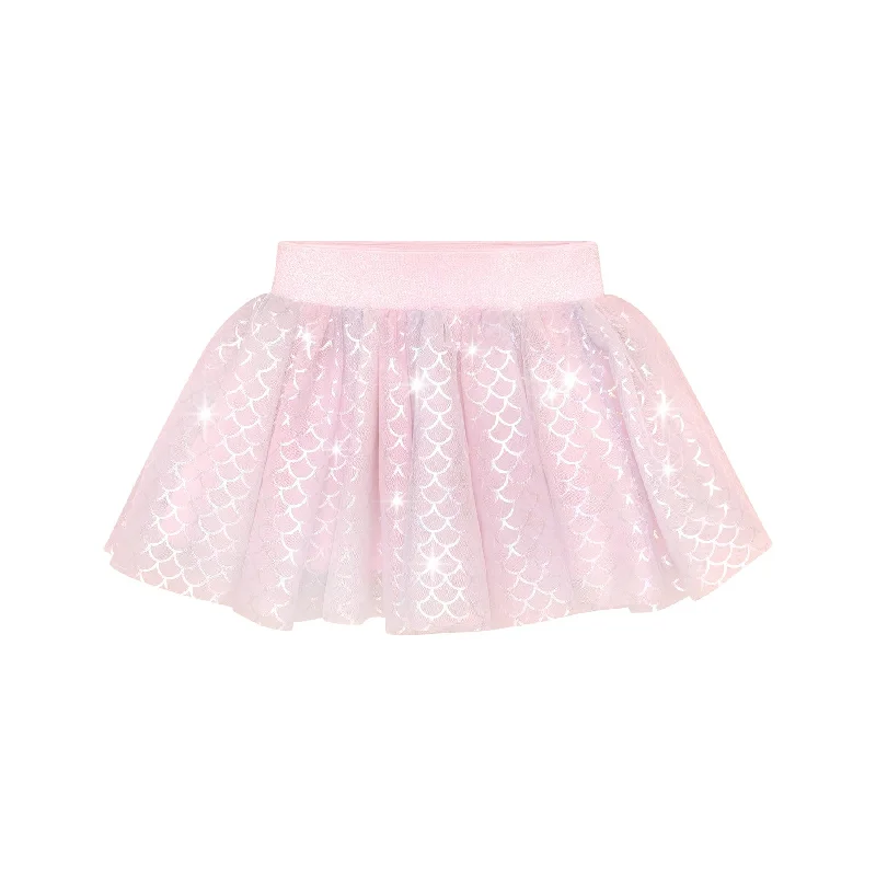 Skirts for wedding guest attire -Huxbaby Mermaid Tulle Skirt - Lilac Mist