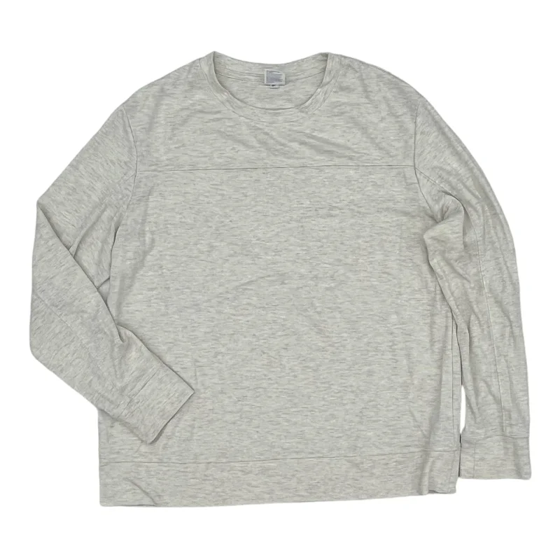 Soft sweatshirt for comfortable casual wear -SWEATSHIRT CREWNECK by STARS ABOVE In CREAM, Size: M