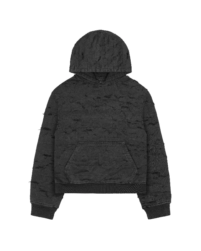 Trendy sweatshirt for a laid-back look -Laser Camo Hoodie