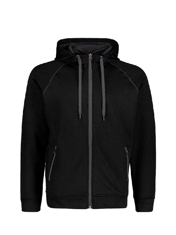 Stylish hoodie for wearing over tees and tanks -XTZK Cloke Youth Performance Zip Hoodie