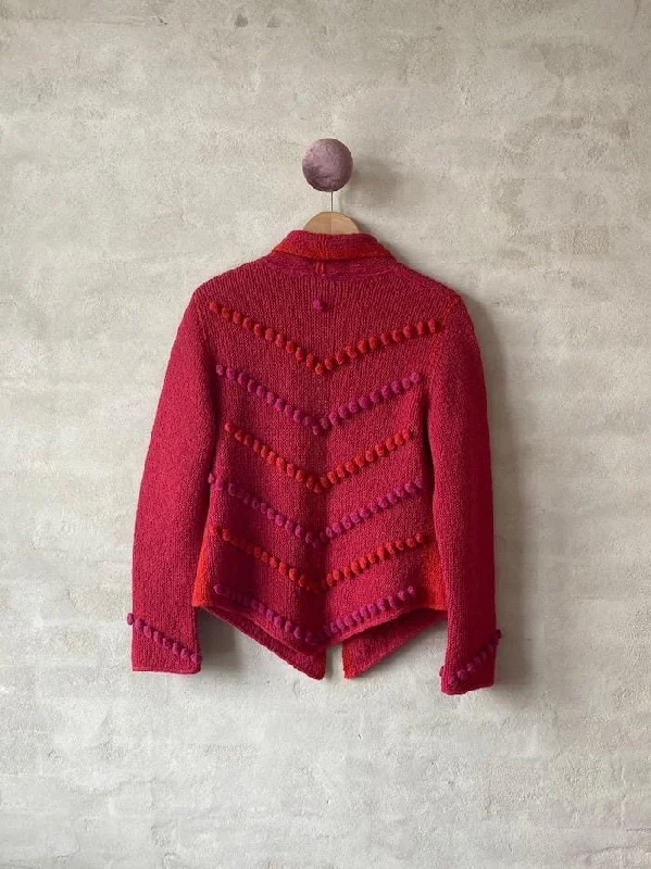 Cozy cardigan for a versatile, chic style -Ping-Pong jacket by Hanne Falkenberg, No 20 knitting kit