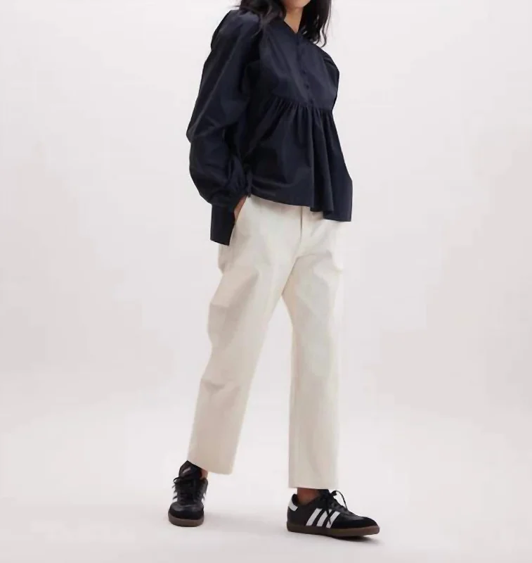 Light pants for springtime fashion -Archer Twill Pants In Bone