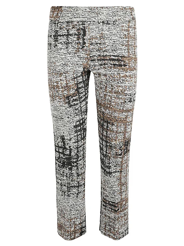 Stretch pants for comfort and flexibility -Avenue Montaigne Women's Trousers