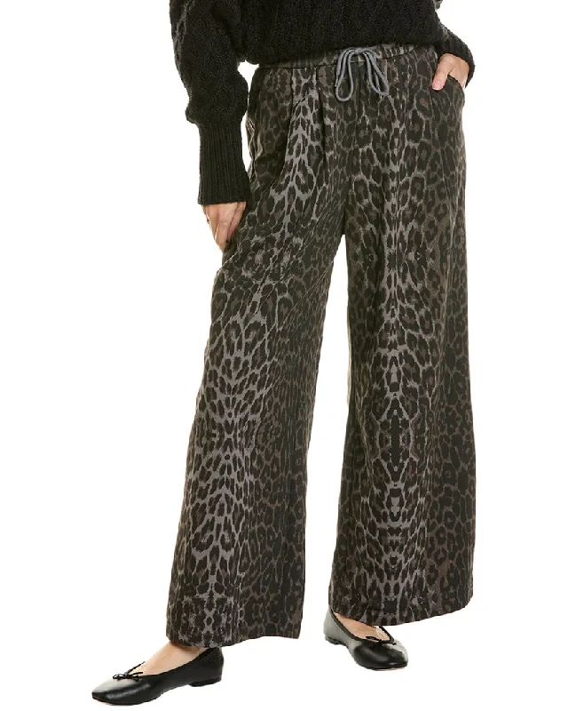 High-rise pants for added comfort -Beulah Pant