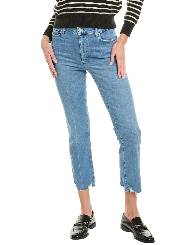 Fashionable plaid pants for casual events -FRAME Denim Le High Clearwater Straight Jean