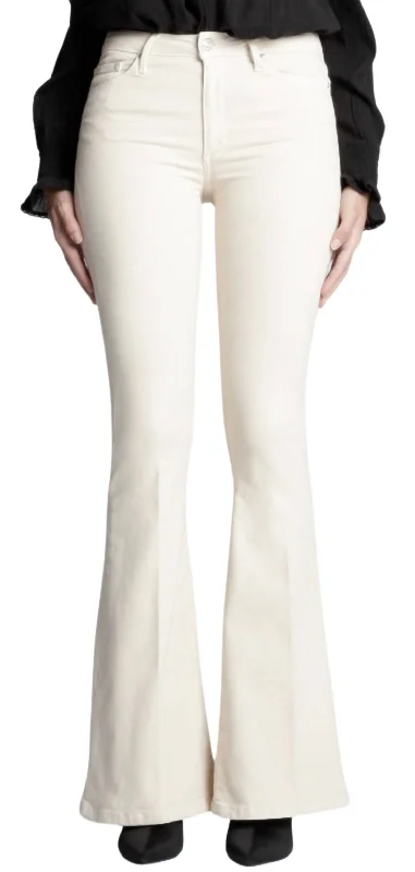 Slim-fit trousers for office wear -Grace Flare Pants In Blt