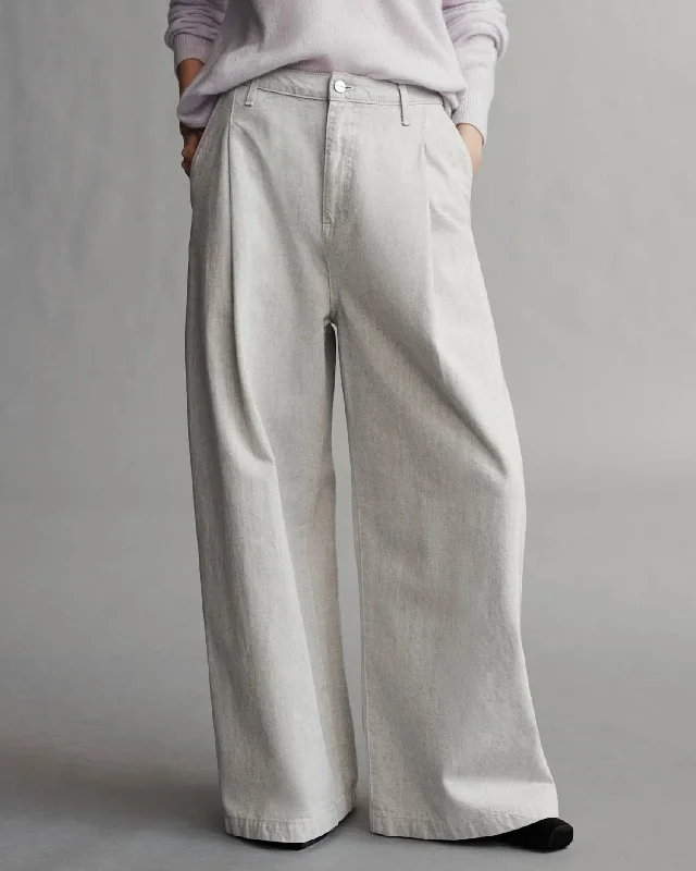 Smart tailored pants for professional outfits -Greene St Pant In Lgy