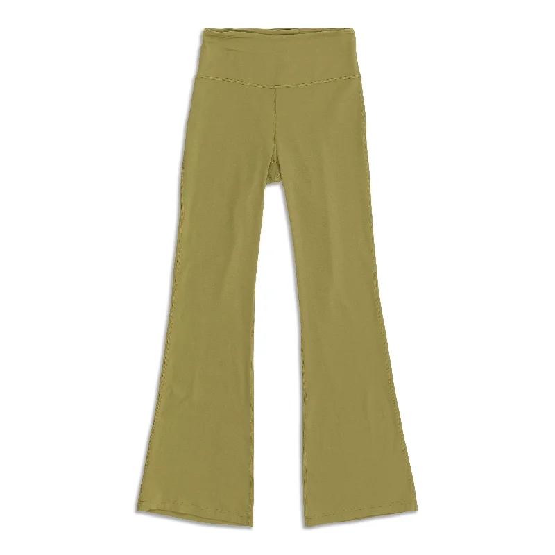 Outdoor pants for hiking adventures -Groove Super-High-Rise Flared Pant - Resale