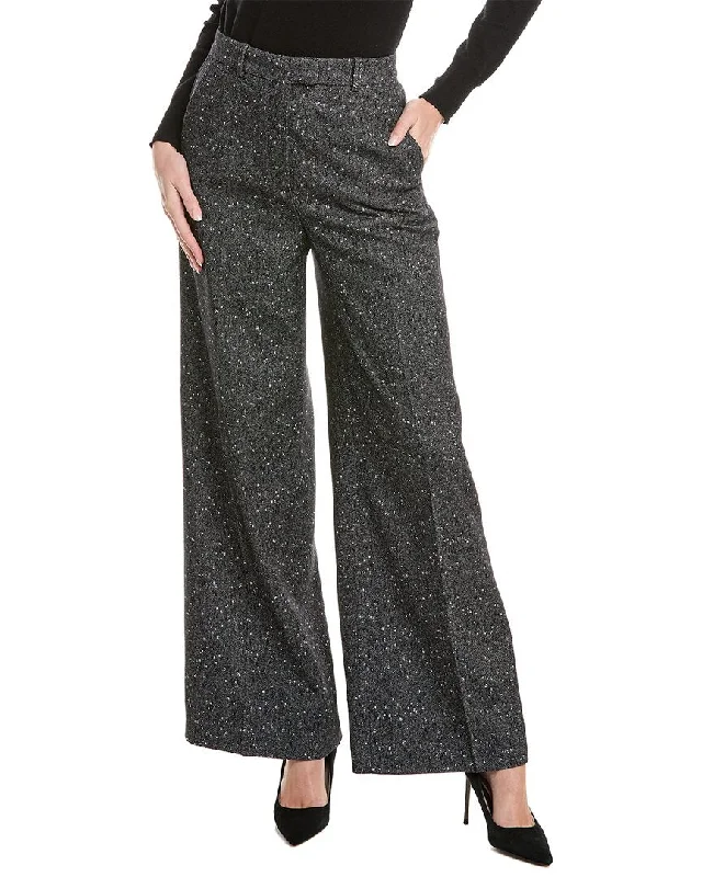 Skinny-fit pants for a sleek silhouette -Hugo Boss Tovette Wool-Blend Pant