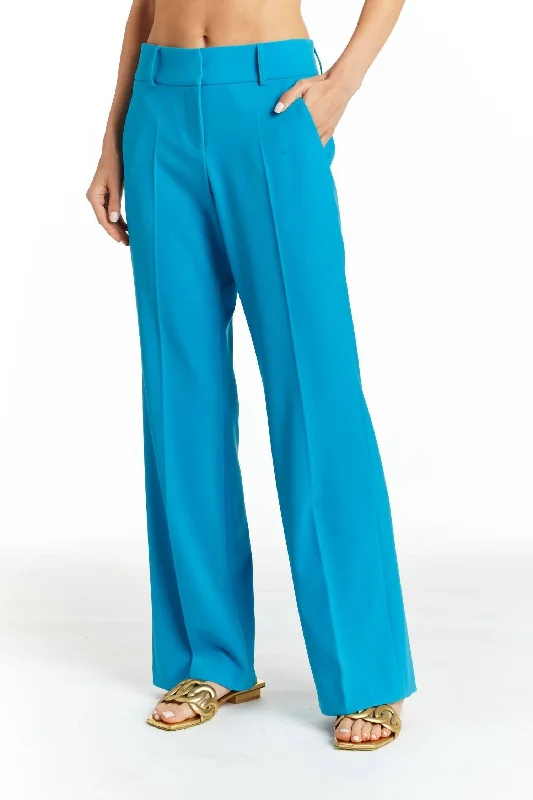 Relaxed denim pants for everyday comfort -Juliette Pant In Surf