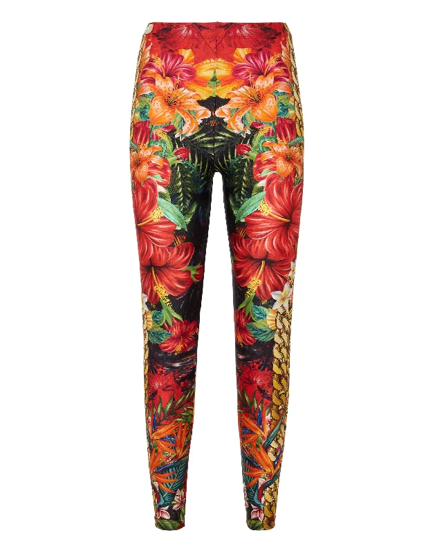 Comfortable pants for easy travel -Leggings Hawaii