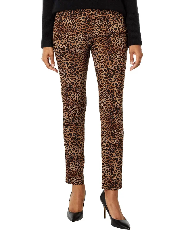 Professional pants for formal settings -Leopard Control Stretch Pants