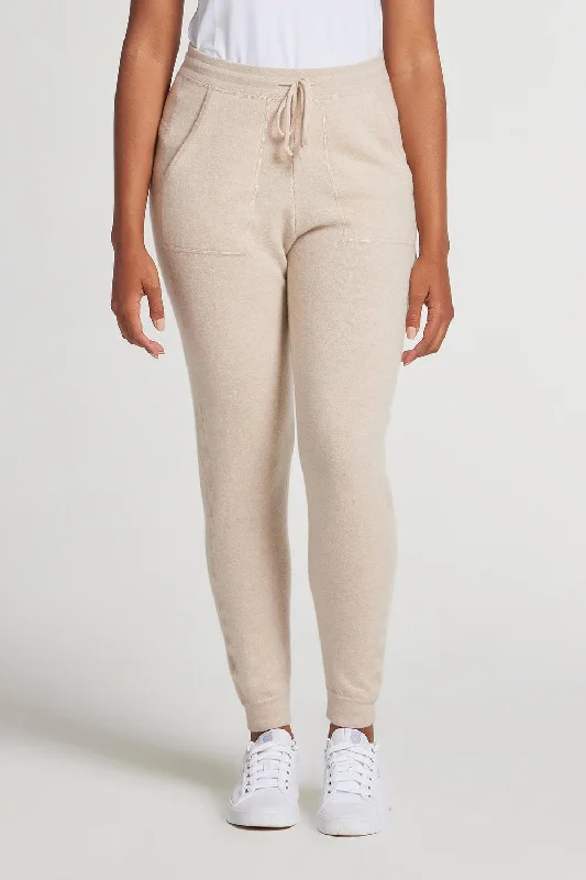 Yoga pants for post-workout comfort -Londone Jogger In Oatmeal