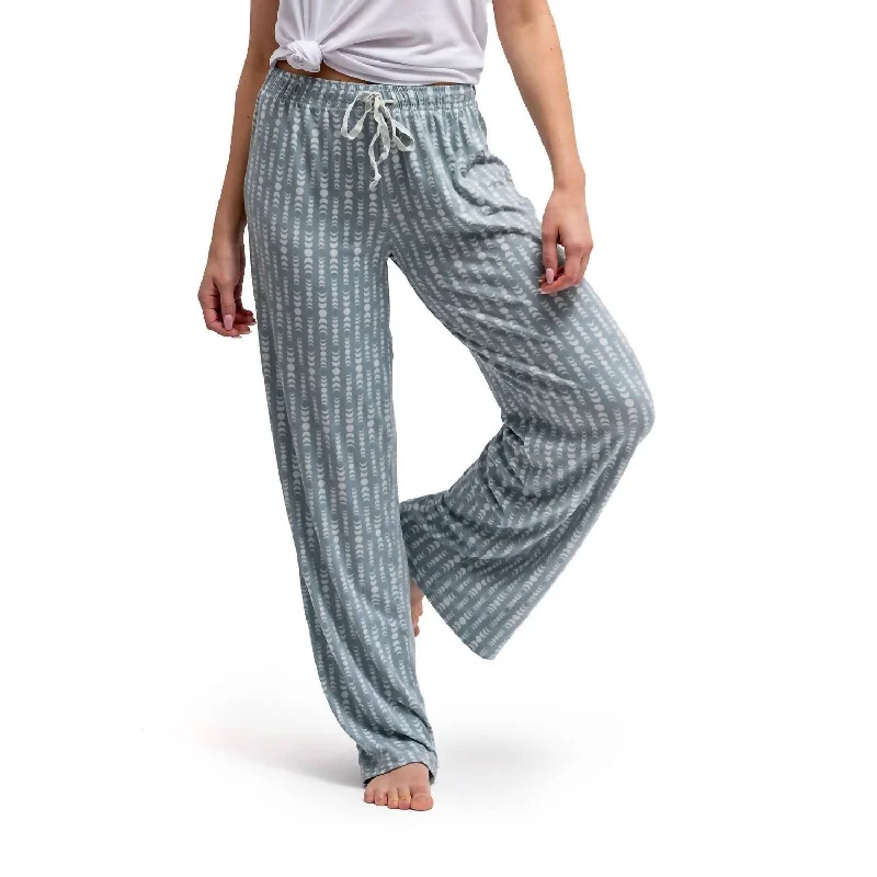 Fashion pants for everyday wear -Lounge Pants In Over The Moon