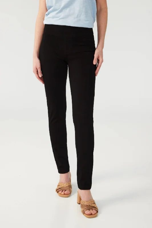 Formal dress pants for elegant evenings -Love Slim Jegging Love Denim In Black