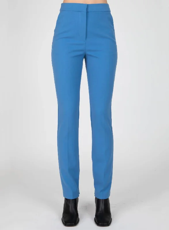 Tailored black pants for professional wear -Malika Pant In Light Blue