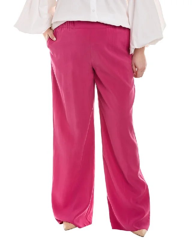 Classic fit pants for a traditional look -Marina Rinaldi Plus Rupia Trouser