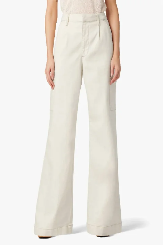 Stylish pants for a fashionable flair -Petra Jeans In Natural