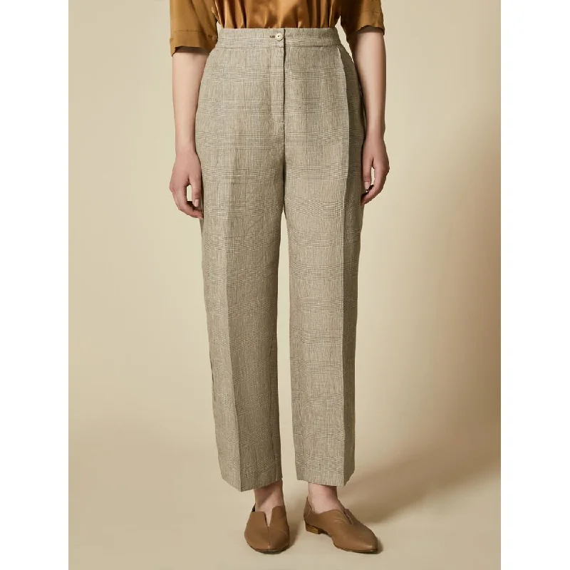 High-waist tailored pants for office outfits -RAMO