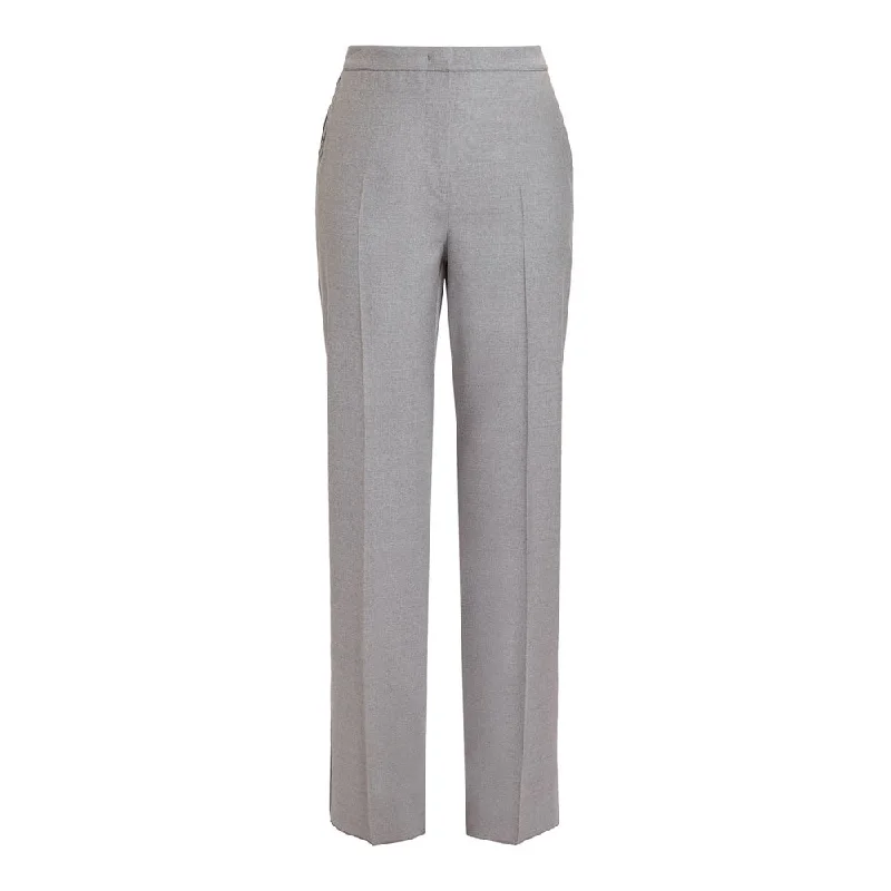 Classic straight-leg pants for timeless appeal -RECINTO