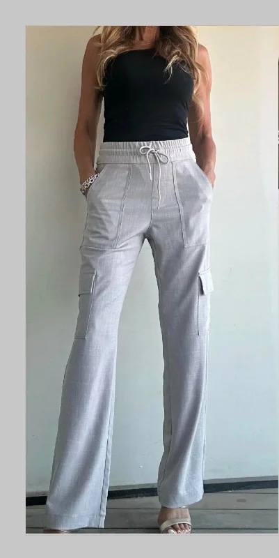 Casual dress pants for versatile outfits -Sapir Pants In Grey