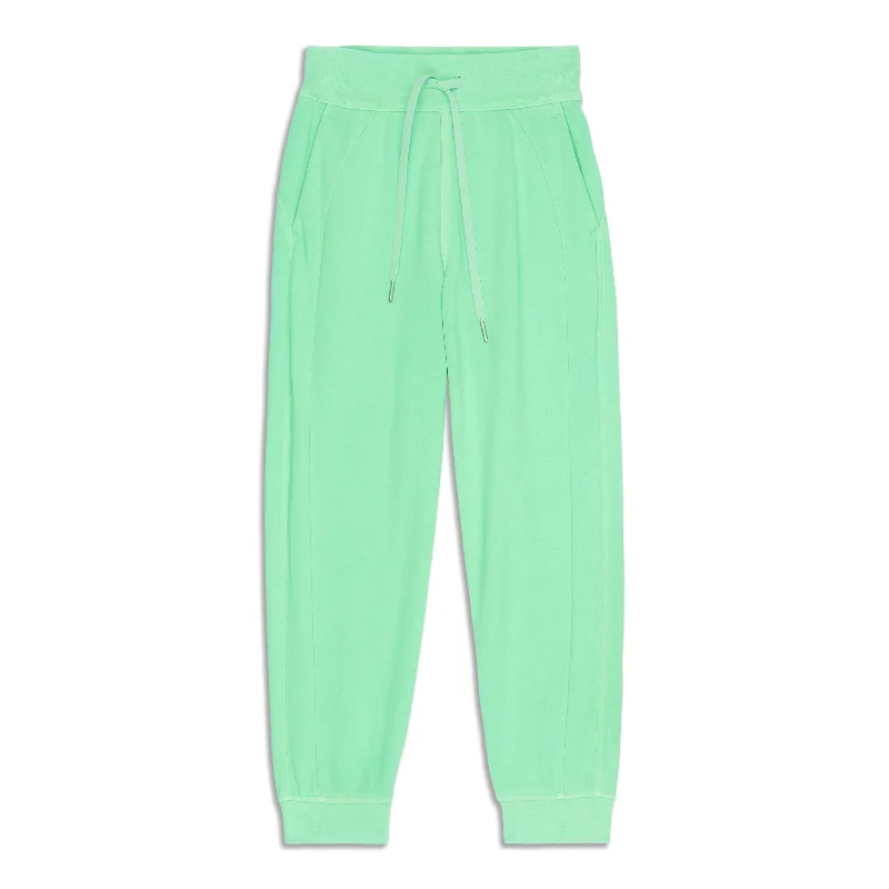 Stylish pants for a night out -Scuba High-Rise Cropped Jogger - Resale