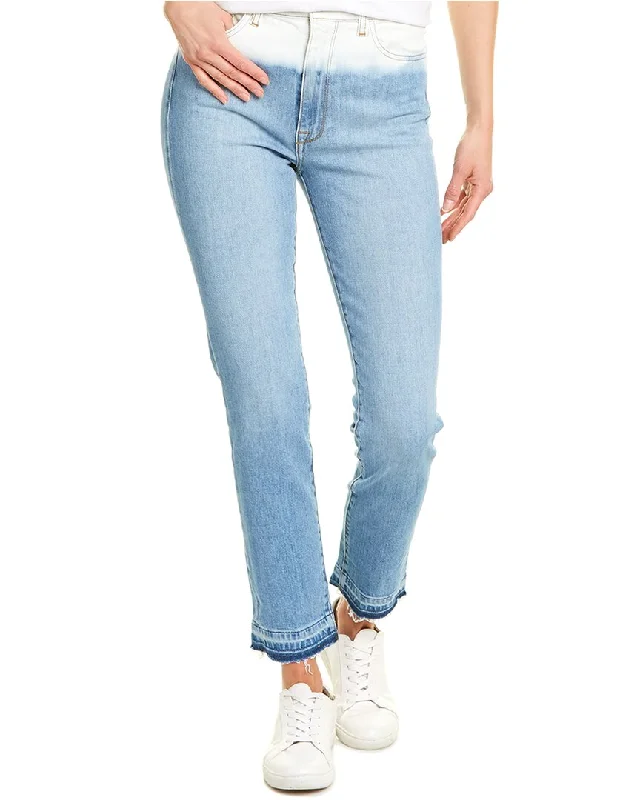 Casual pants for easy everyday wear -SIMKHAI Ombre Indigo E-Cig Jean