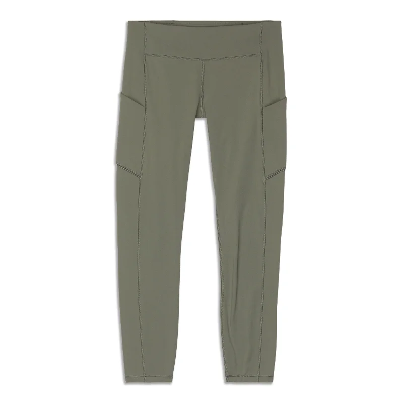 Chino cargo pants for rugged style -Speed Up Mid Rise Legging - Resale