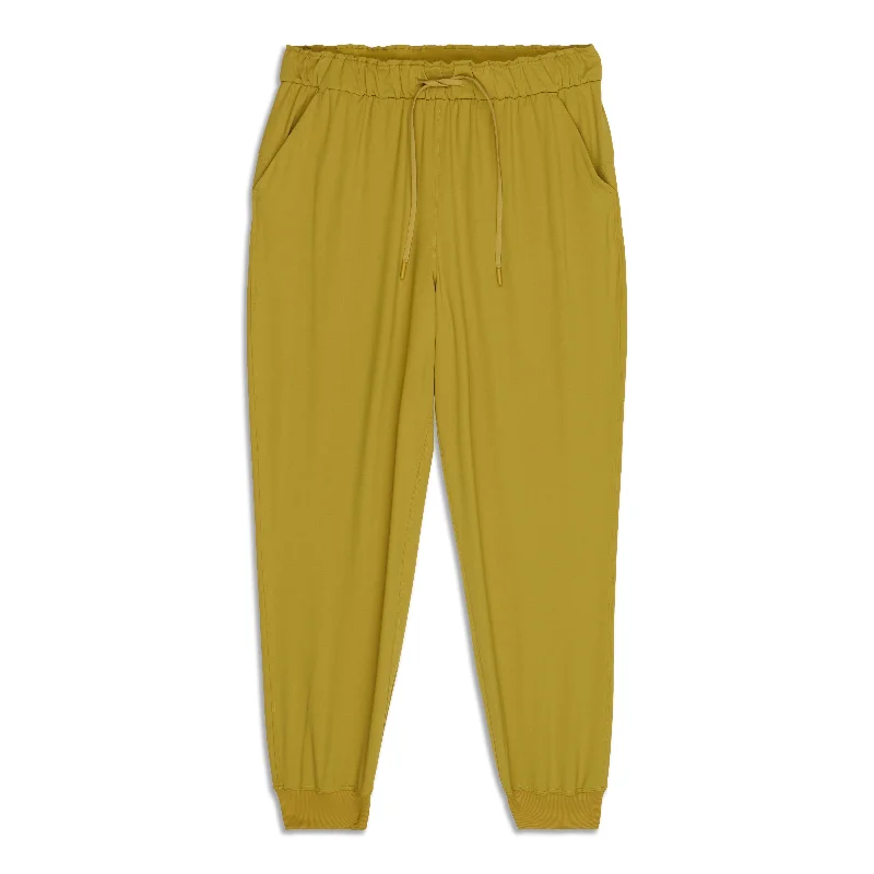 Stylish pants for casual outings -Stretch High-Rise Jogger - Resale