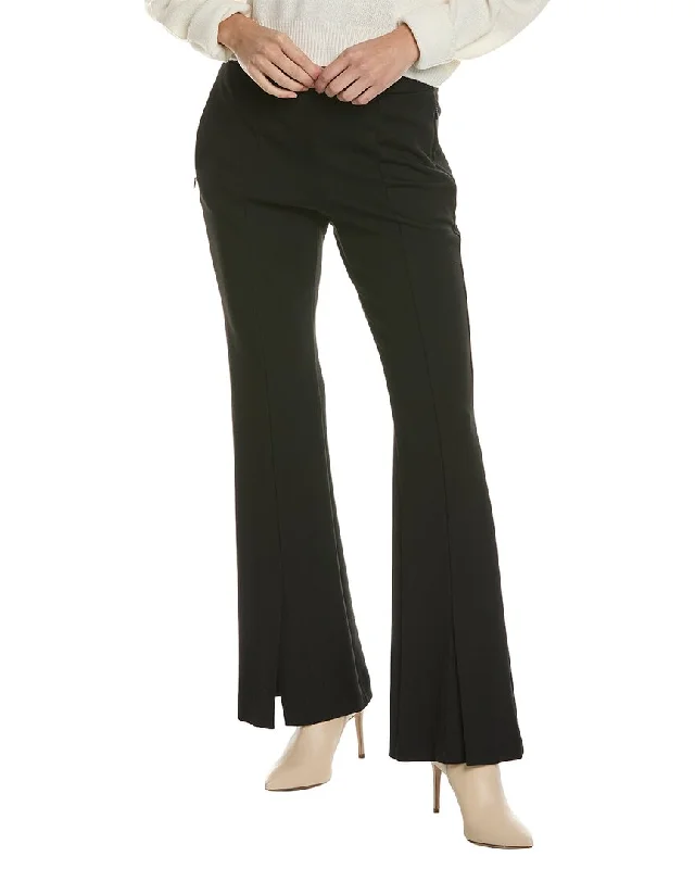 Wide-leg lounge pants for stylish comfort -Theory Demitria Pant