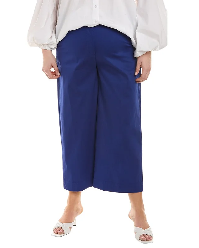 Comfortable pants for yoga practice -Voyage by Marina Rinaldi Plus Rima Trouser