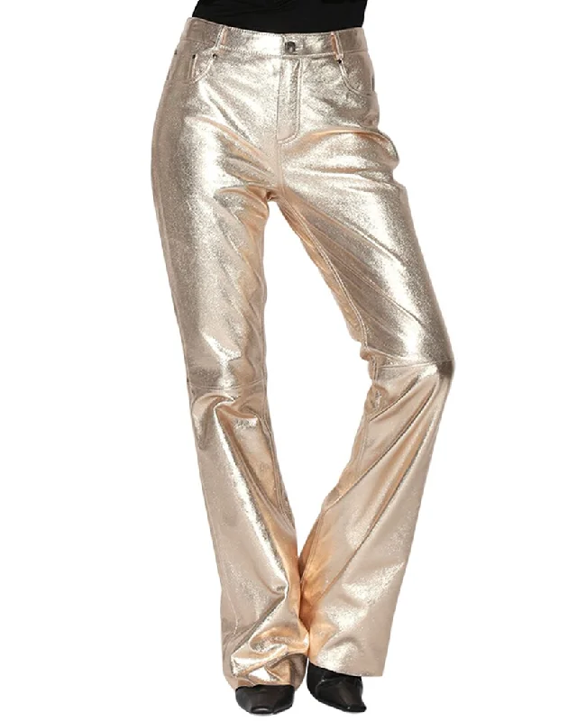 Black leather pants for a fierce outfit -Walter Baker Dimitri Leather Pant