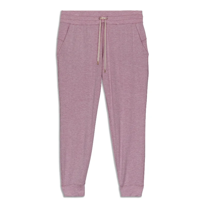 Soft fleece sweatpants for cozy nights -Warm Down High Rise Jogger - Resale